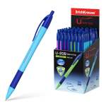 Ручка шариковая автоматическая ErichKrause U-209 Neon Matic&Grip 1.0, Ultra Glide Technology, цвет чернил синий. 47614