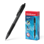 Ручка гелевая автоматическая ErichKrause Smart-Gel, цвет чернил черный. 39012
