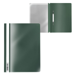 Папка-скоросшиватель пластиковая ErichKrause Fizzy Classic, A4, зеленый. 50005