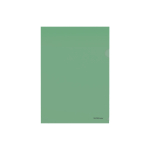 Папка-уголок пластиковая ErichKrause Glossy Classic, A4, полупрозрачный, зеленый. 50154