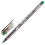 Ручка шариковая масляная PENSAN "My-Tech", ЗЕЛЕНАЯ, игольчатый узел 0,7 мм, линия 0,35 мм, 2240/25. 143385