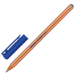 Ручка шариковая масляная PENSAN Officepen 1010, СИНЯЯ, корпус оранжевый, 1 мм, линия 0,8 мм, 1010/60. 143231
