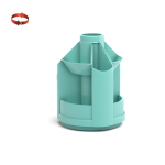 Подставка настольная вращающаяся пластиковая ErichKrause Mini Desk, Pastel Mint, мятная. 53683