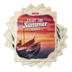 Тетрадь общая ученическая ErichKrause Enjoy The Summer, 48 листов, клетка. 49624