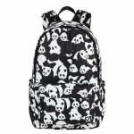 Рюкзак BRAUBERG POSITIVE универсальный, потайной карман, "Pandas", 42х28х14 см. 270781