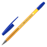 Ручка шариковая BRAUBERG "M-500 ORANGE TONE", СИНЯЯ, корпус тонированный оранжевый, узел 0,7 мм, линия письма 0,35 мм. 143451