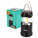 Фонарь туристический CAMELION 3Вт LED, питание 3xAAА (не в комплекте), контейнер и магнит, LED5632. 238276