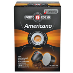 Кофе в капсулах PORTO ROSSO "Americano" для кофемашин Nespresso, 10 порций. 620904