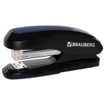Степлер №24/6, 26/6 BRAUBERG "Extra", до 30 листов, черно-синий. 229084