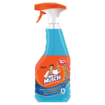Средство для мытья стекол и зеркал 530 мл, МИСТЕР МУСКУЛ "После дождя", распылитель. 600332