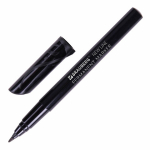 Маркер перманентный BRAUBERG NEW LINE, ЧЕРНЫЙ, круглый наконечник 2 мм. 152209