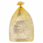 Пакеты для медицинских отходов КОМПЛЕКТ 50 шт., класс Б (желтые) 60 л, 70х80 см, 16 мкм, ПТП "Киль". 631282