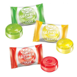 Карамель леденцовая СОЛЯРИКИ ассорти (яблоко, ананас, вишня), 1 кг, РНК662. 624709