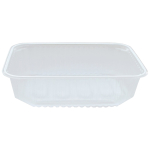 Контейнеры одноразовые OfficeClean 750мл, набор 100шт., без крышек, 186*132*50мм, ПП, прозрачные. 321693