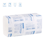 Полотенца бумажные лист. OfficeClean Professional(V-сл) (H3), 1-слойные, 250л/пач., 23*23см, белые. 374467