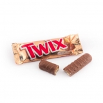 Шоколадный батончик Twix, молочный шоколад, 55г