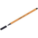 Ручка капиллярная Stabilo "Point 88" черная, 0,4мм. 88/46